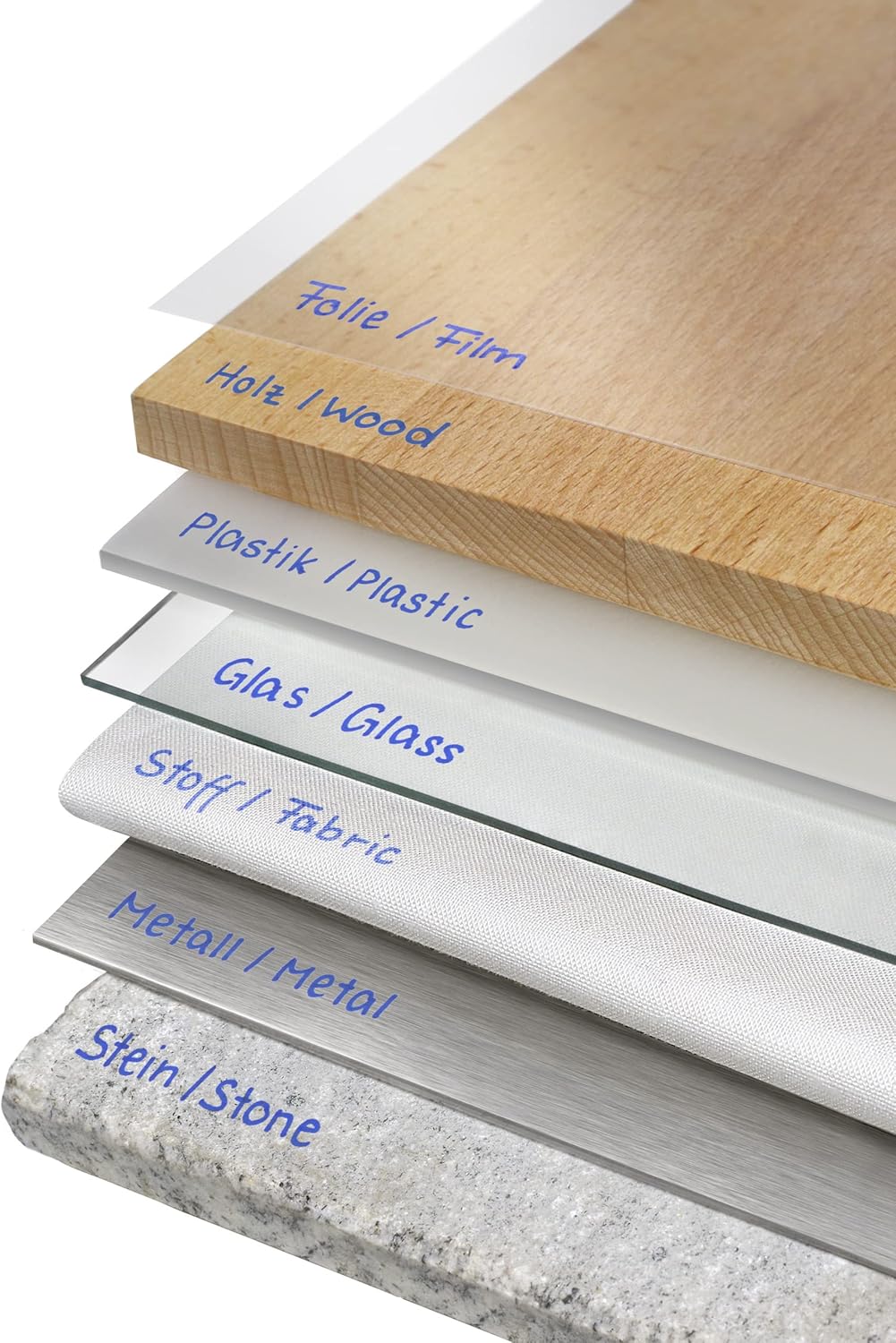 Faber Castell Multimark Marker Permanent, F, Black 10 Pcs Waterproof