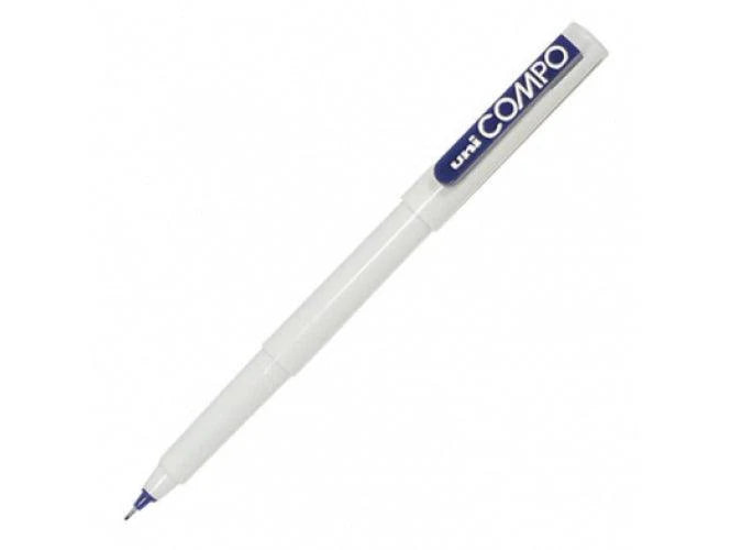 Uni-Ball PIN115 Uni Compo Pen, Blue (12pc/Box)
