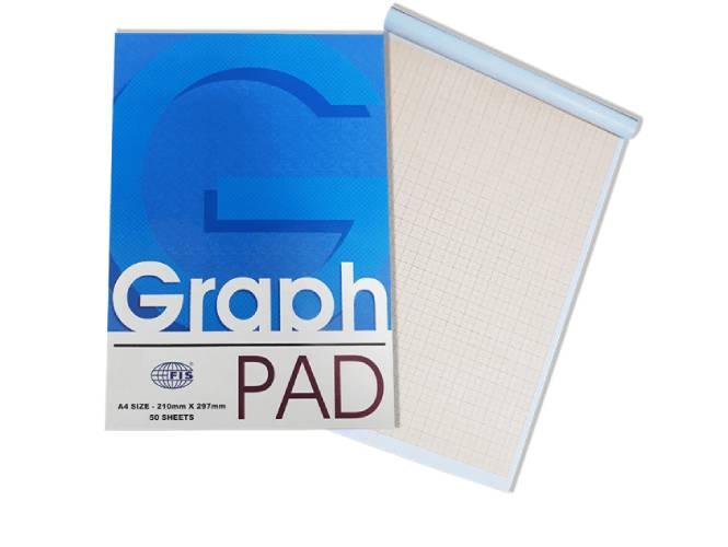 Graphing Paper A4 50 sheet-pad