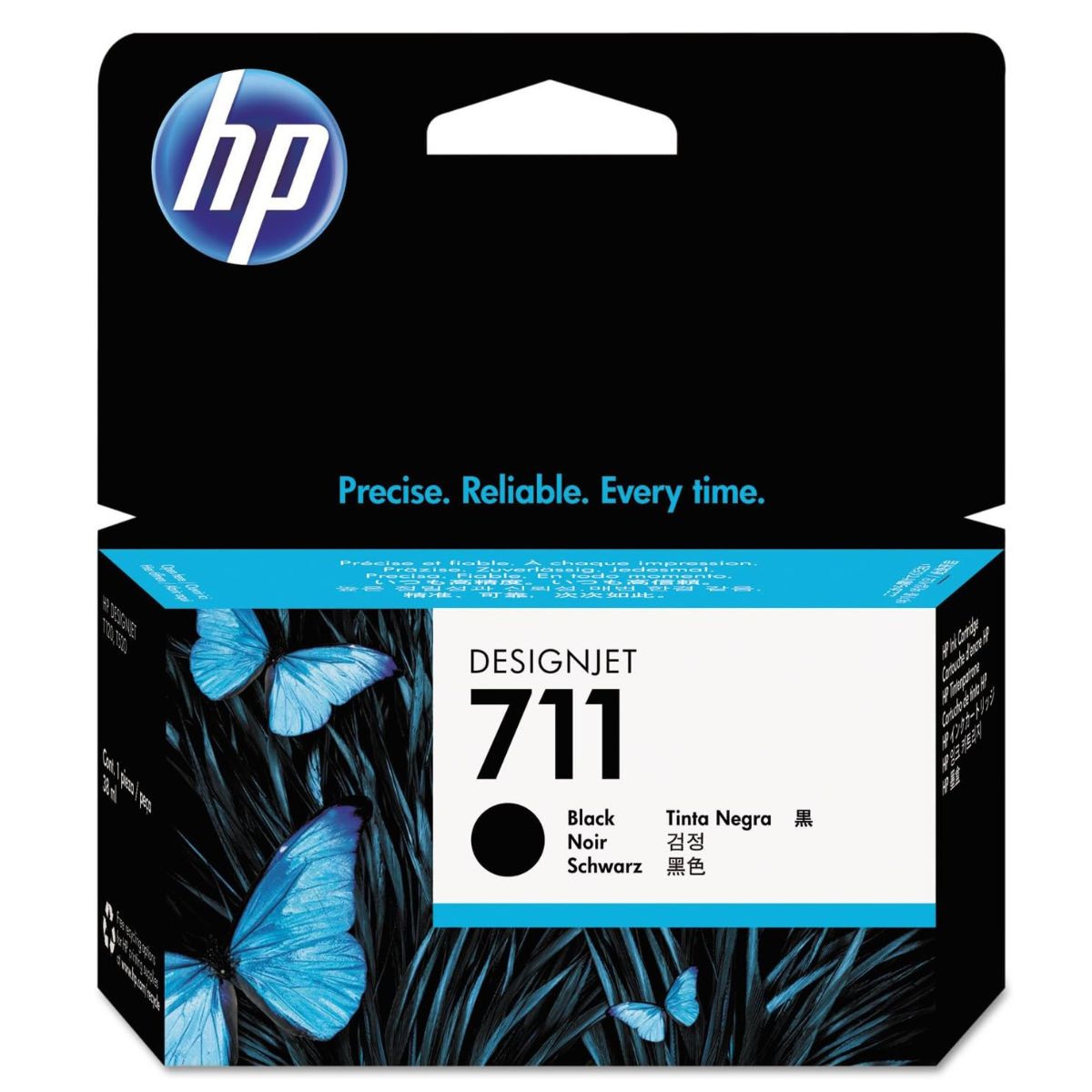 HP 711 Original Cartridge Black Cyan Magenta Yellow