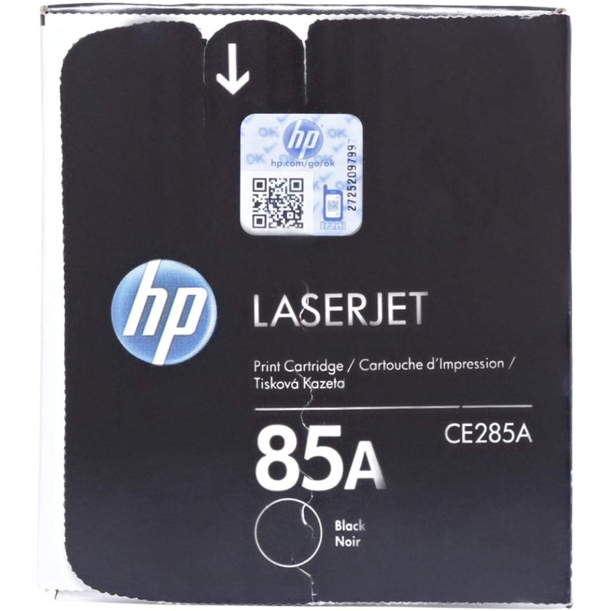 HP 85A Black Original LaserJet Toner Cartridge