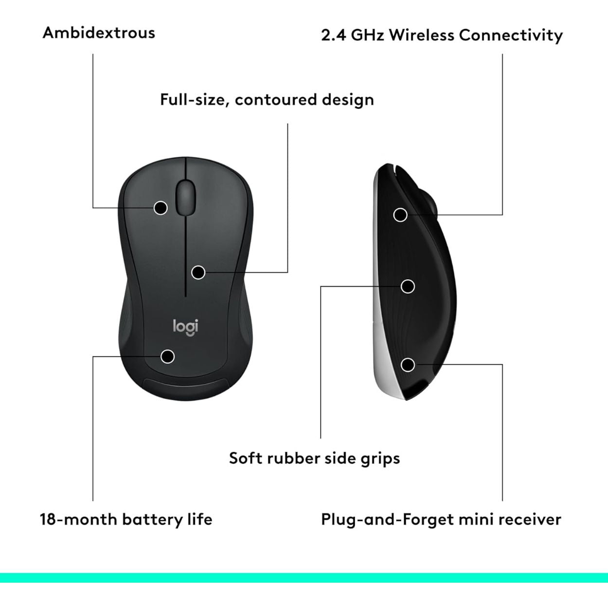 Logitech MK540 Wireless Keyboard+Mouse Combo