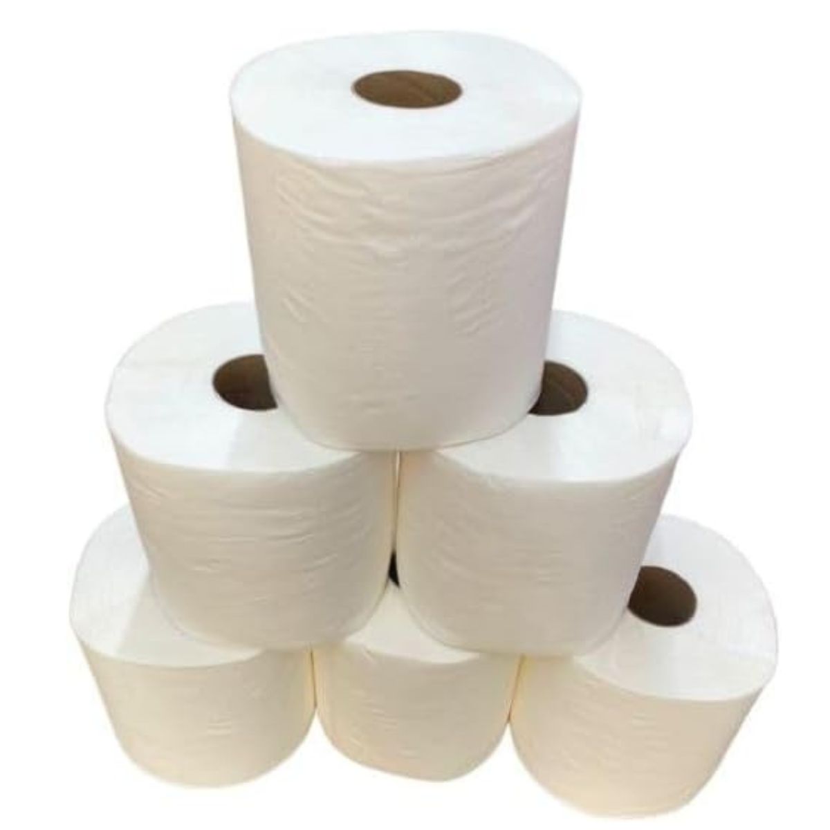 Maxi Tissue Roll White 600Gram 300 Metre Pack of 6