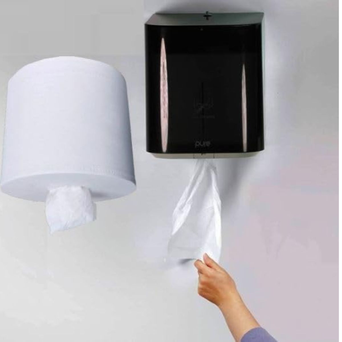 Maxi Tissue Roll White 600Gram 300 Metre Pack of 6