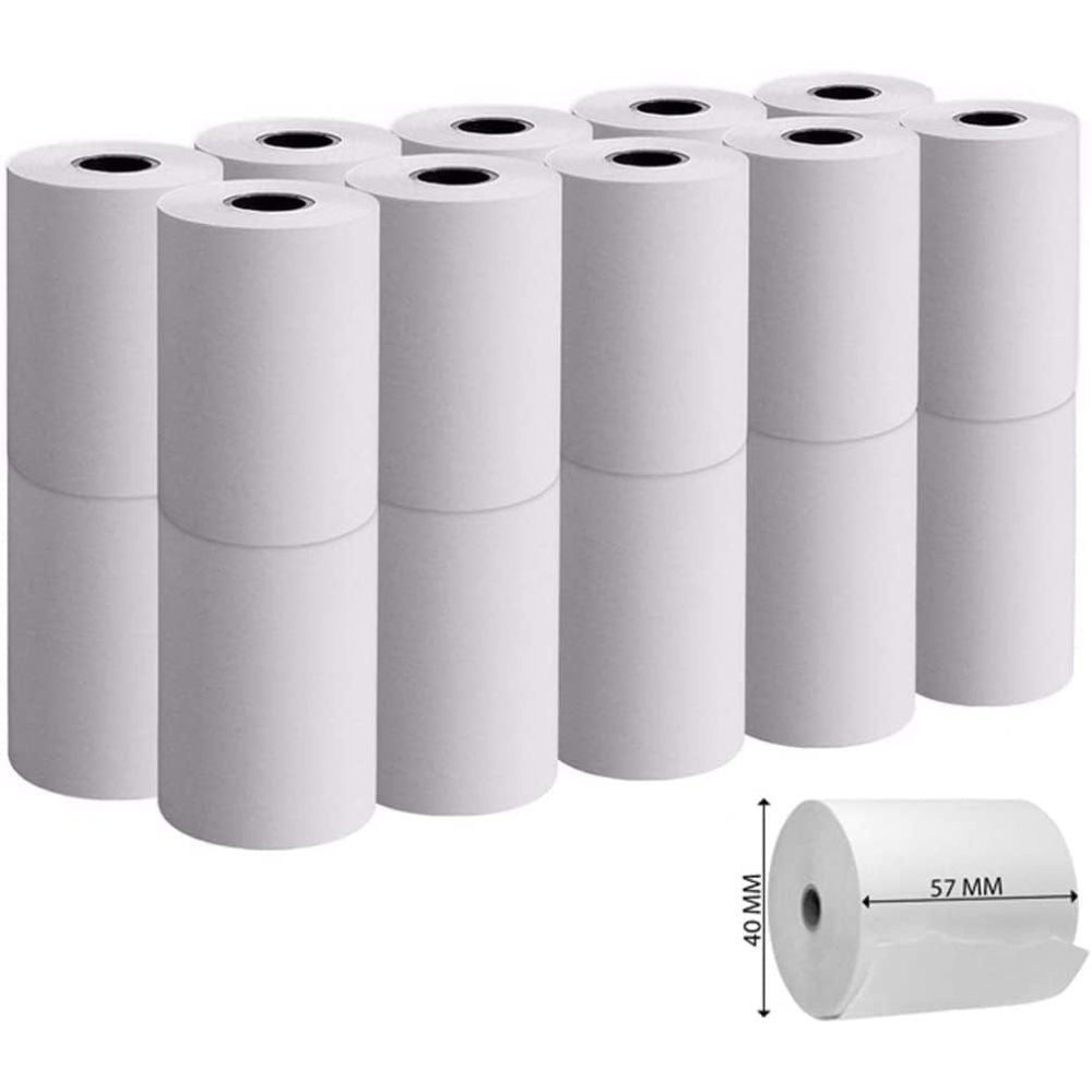 POS Visa Roll Credit Card Machine Thermal Paper Roll 57x40mm