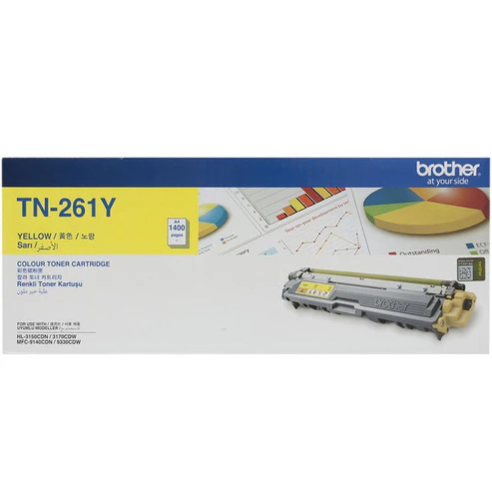 Brother TN-261 Toner Cartridge for HL-3150 HL-3170CDW MFC-9330CDW Printers
