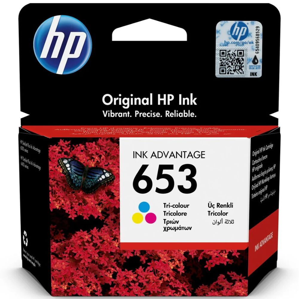 HP 653 Ink Cartridge for HP Deskjet Plus Ink Advantage 4276 6075 6475
