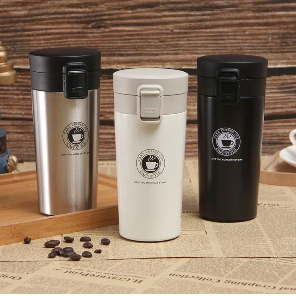 Thermal Mug Double Wall Stainless Steel Coffee Mug 380ml