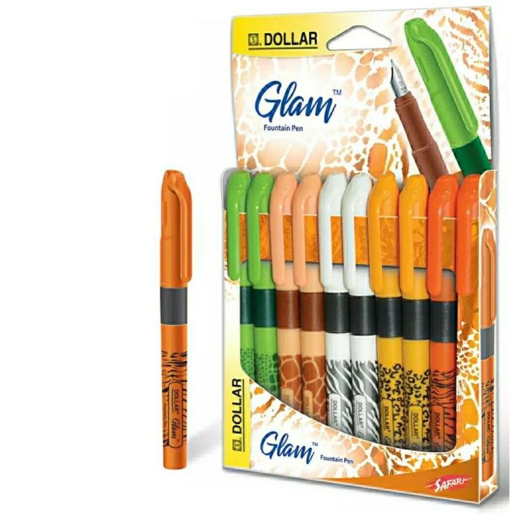 Fountain Pen Dollar Glam (Pack Of 10)