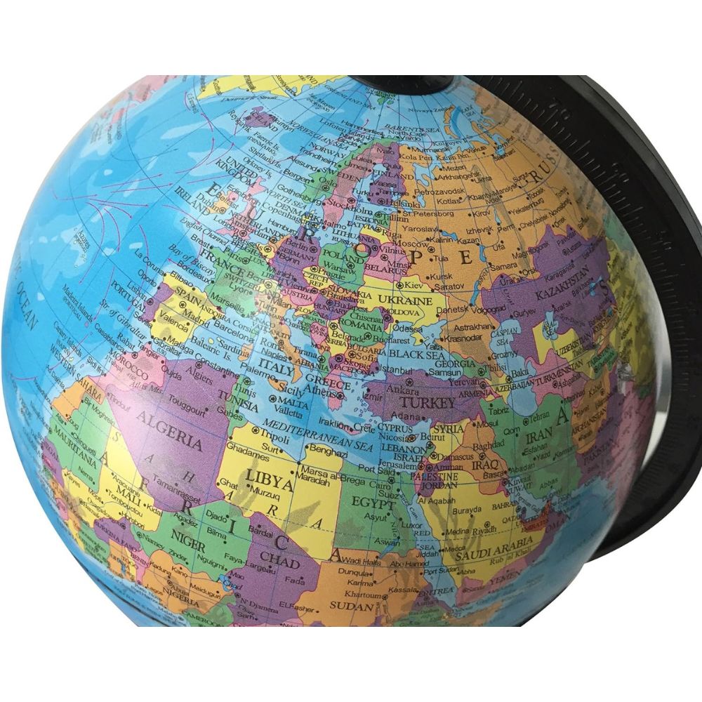 Spinning World Globe 20Cm
