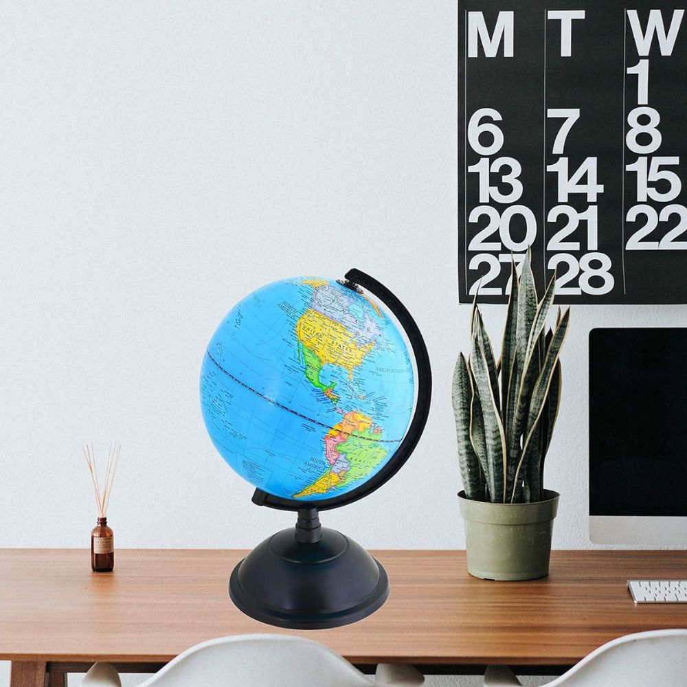 Spinning World Globe 20Cm