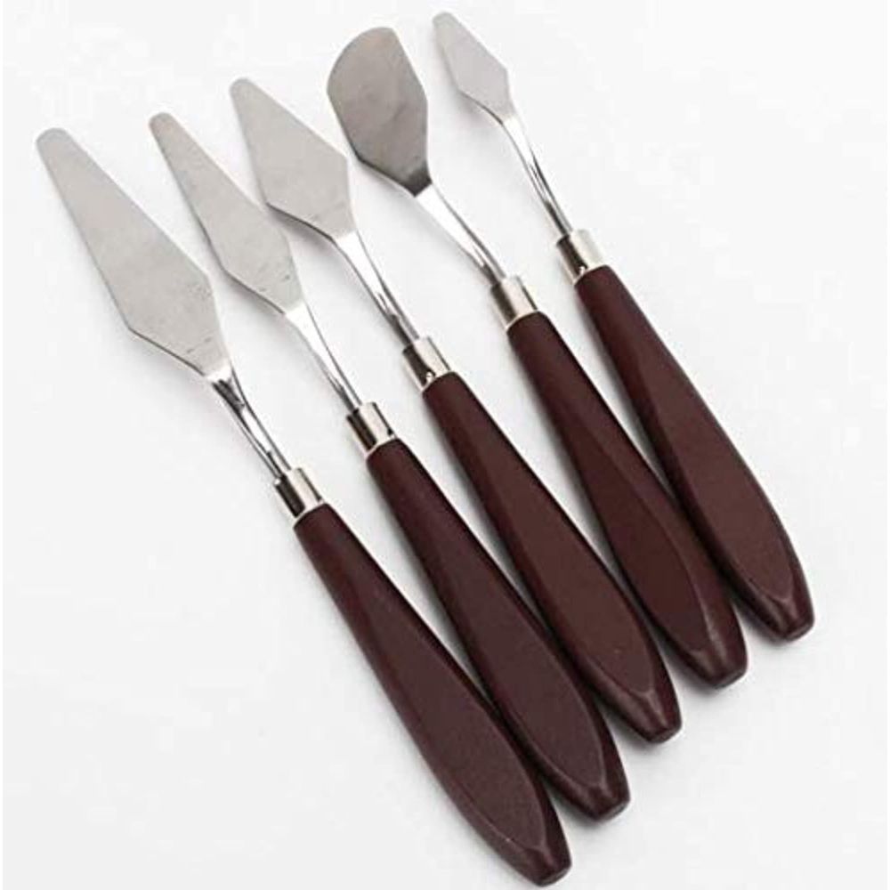Stainless Steel Palette Knife Painting 5 Pcs