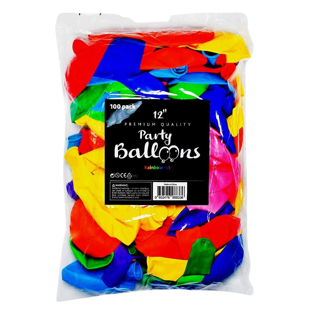 Party Balloons (Pack Of 100 Pcs)