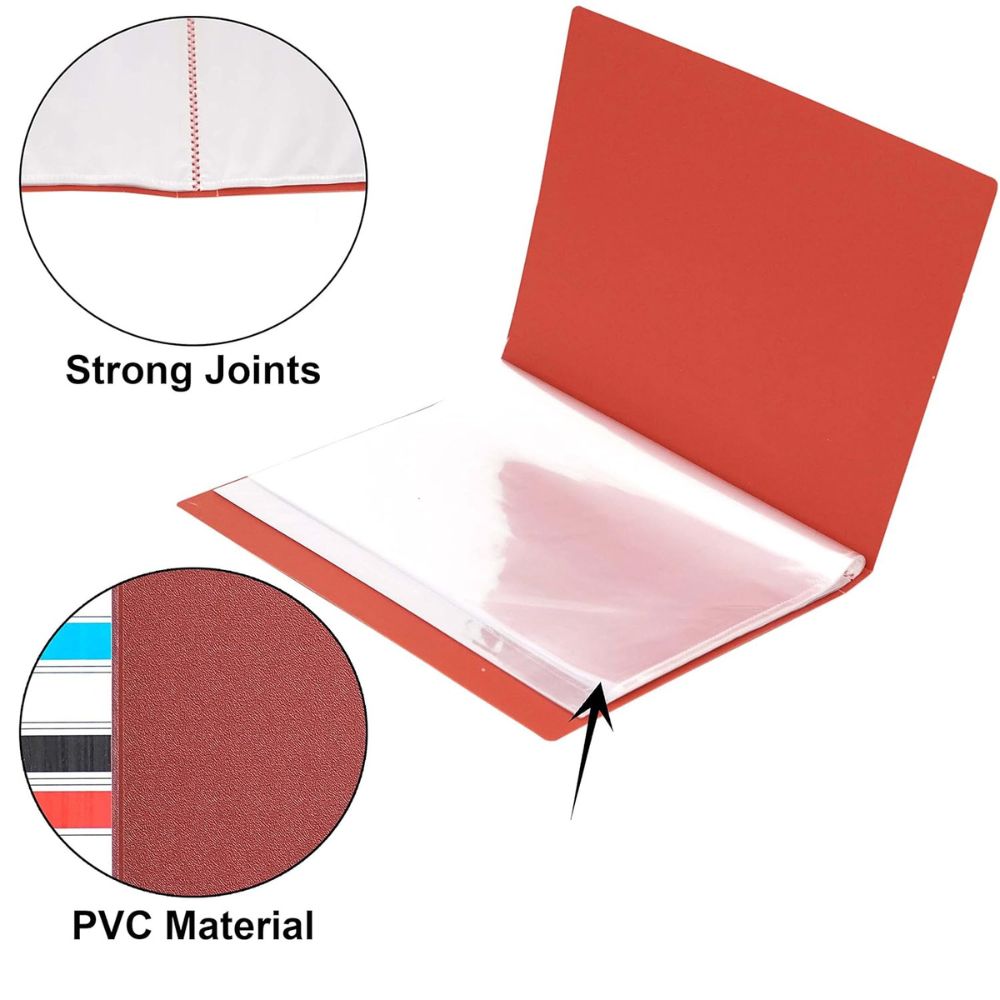 Document Display File/ Clear Book PVC Sheet File A4 Size