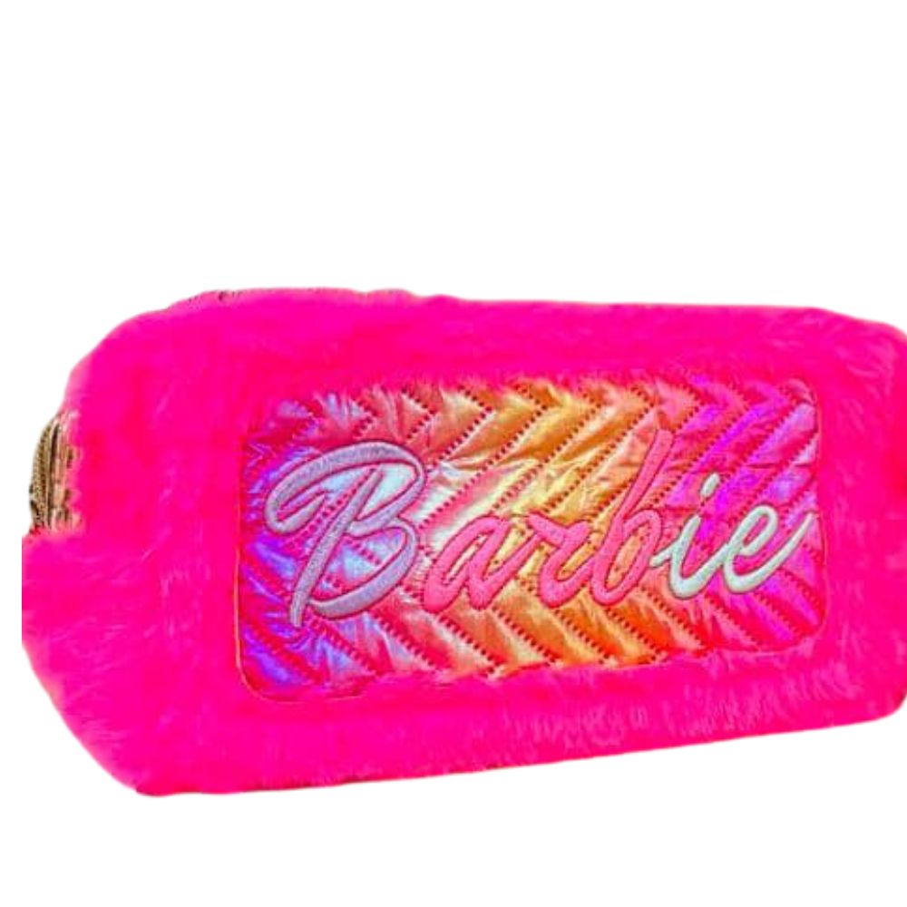Fancy Barbie Fluffy Soft Pouch