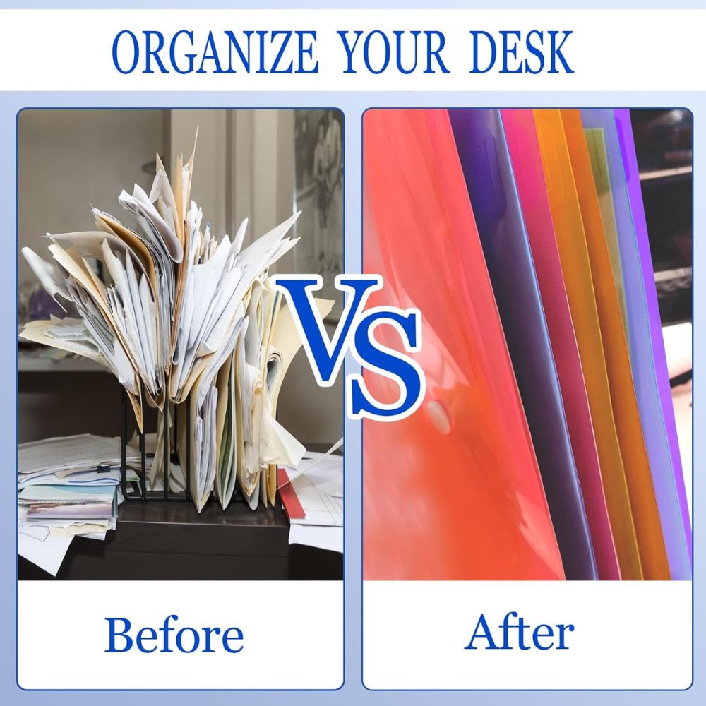 Button Clear Folder A5 (Pack Of 5)