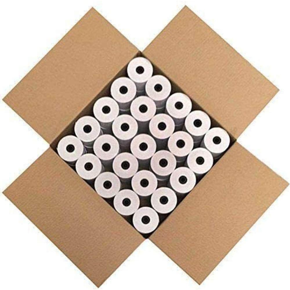 POS Thermal Printer Roll 80x80 mm Carton (Pack Of 50 Rolls)