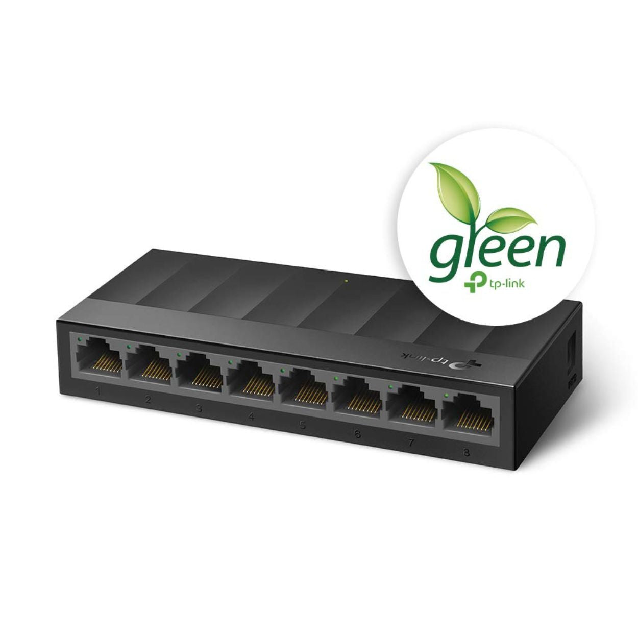 TP-Link LS1008G 8-Port Desktop/Wallmount Gigabit Ethernet Switch/Hub, Ethernet Splitter