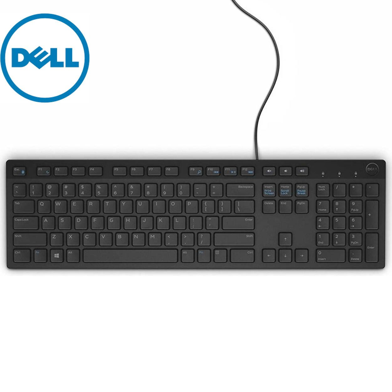 Keyboard Multimedia Dell Wired EN-US KB216