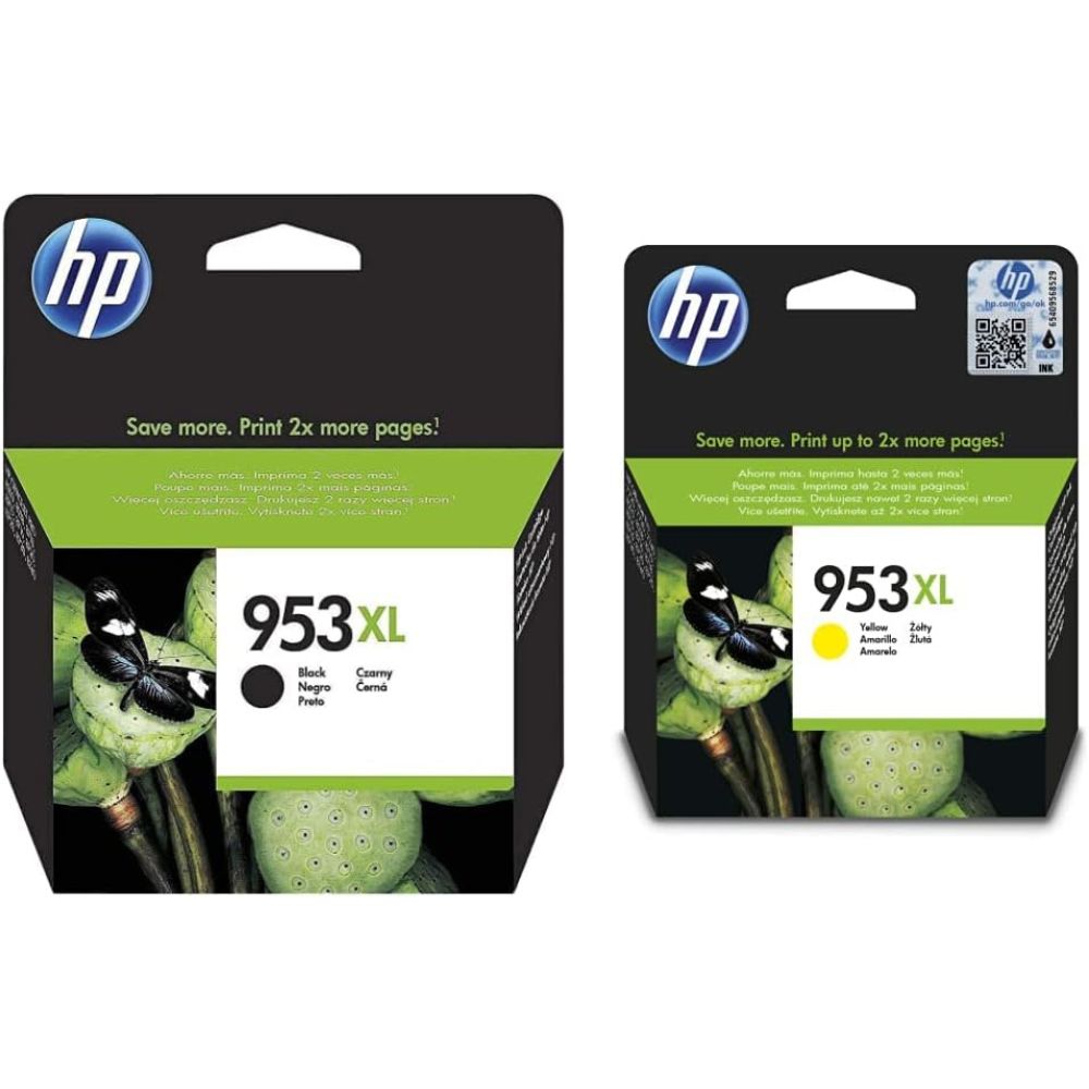 HP 953xl Orignal Ink Cartridge Black Cyan Magenta Yellow
