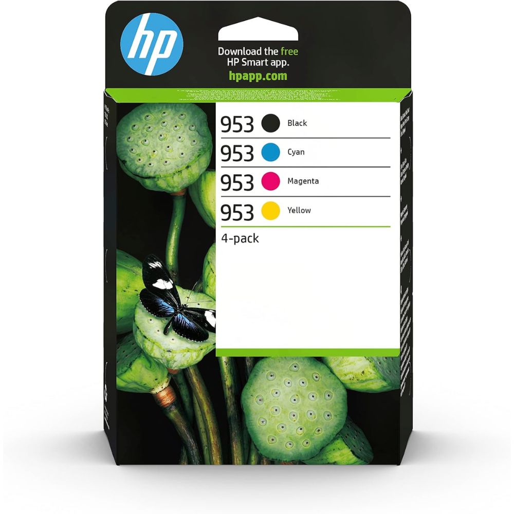 HP 953 Orignal Ink Cartridge Black Cyan Magenta Yellow