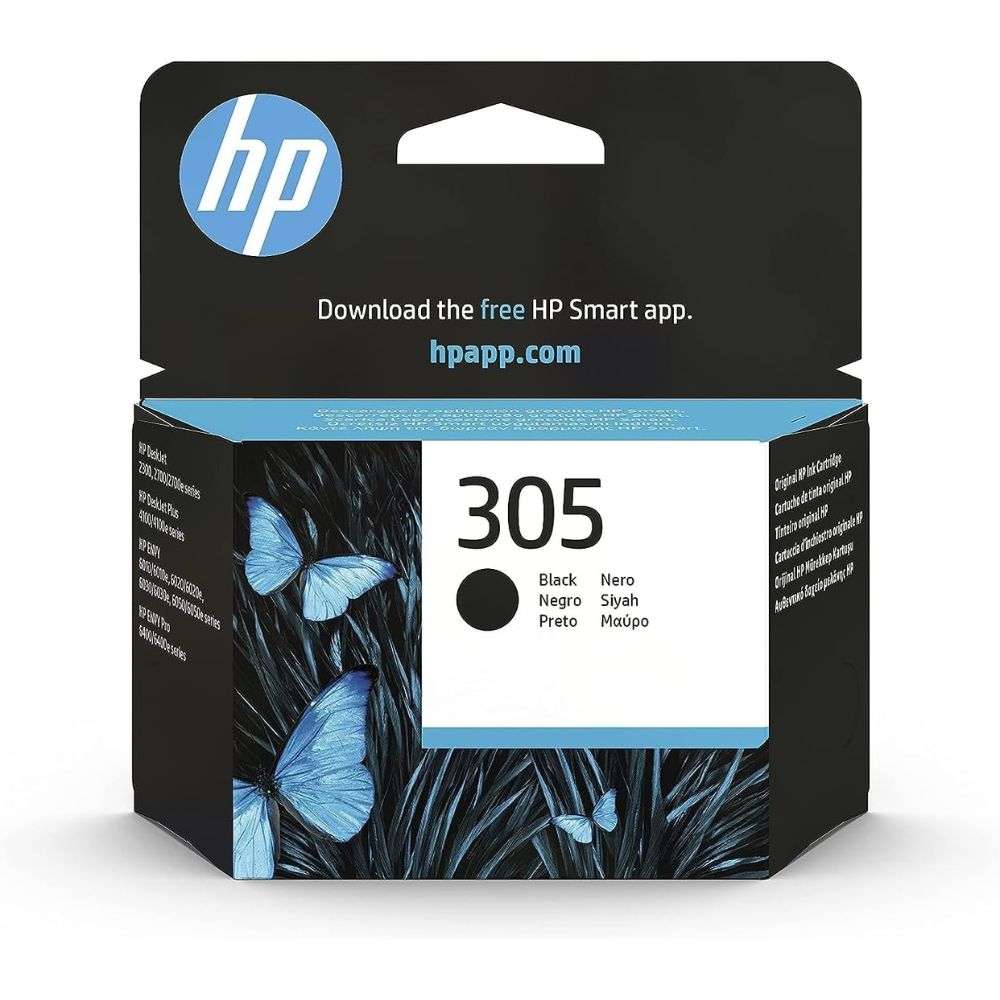 HP 305 Orignal Ink Cartridge Black, Tri Colour