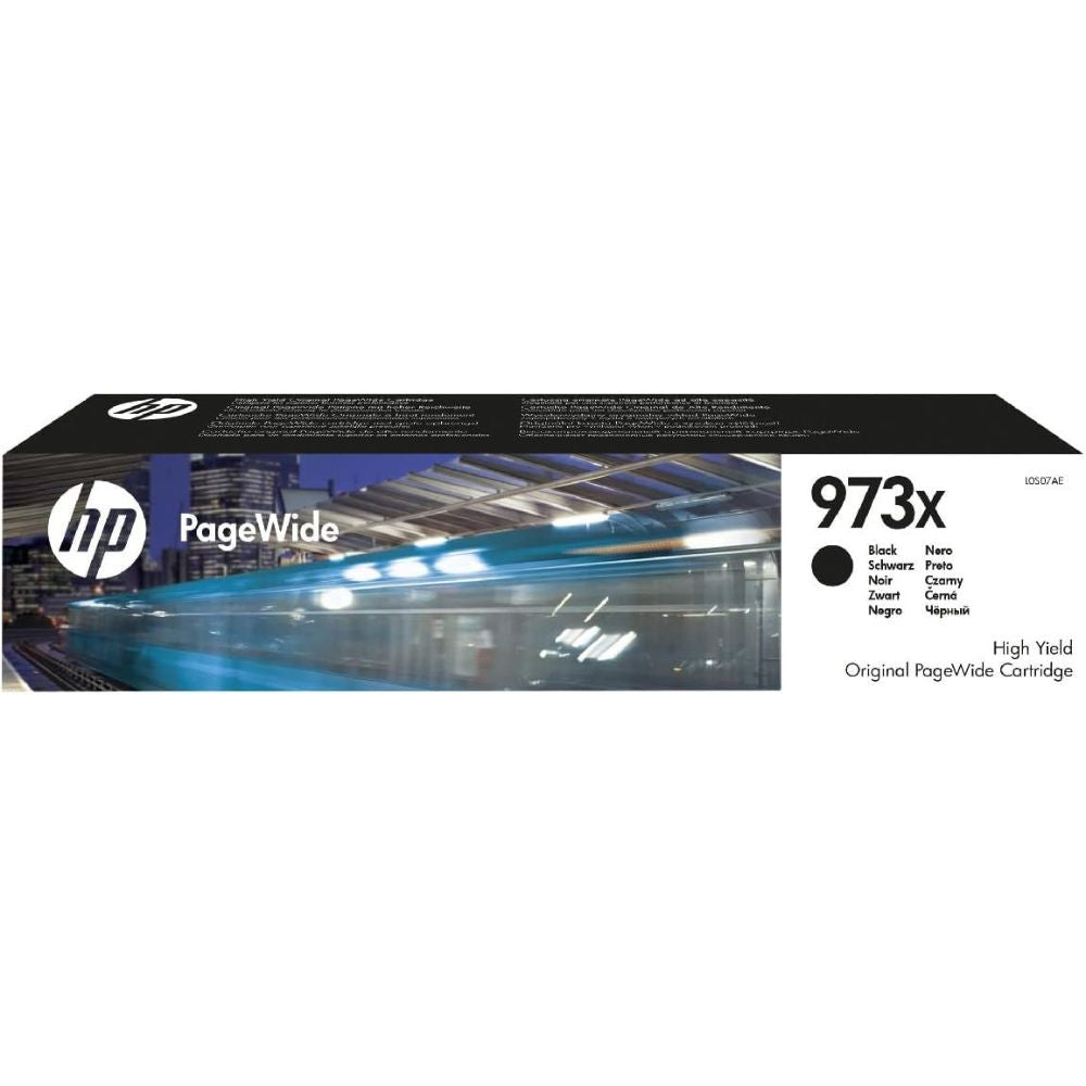 HP 973X Original PageWide Cartridge Black Cyan Magenta Yellow