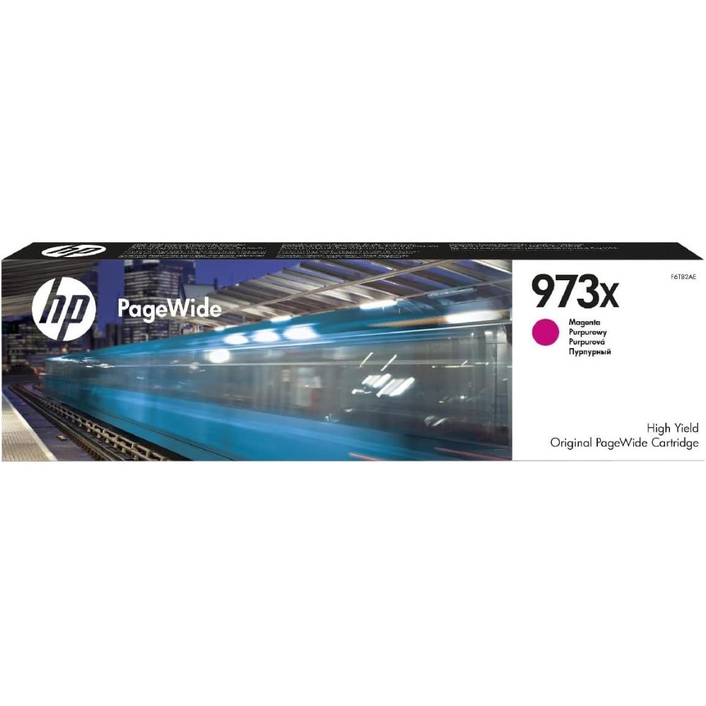 HP 973X Original PageWide Cartridge Black Cyan Magenta Yellow