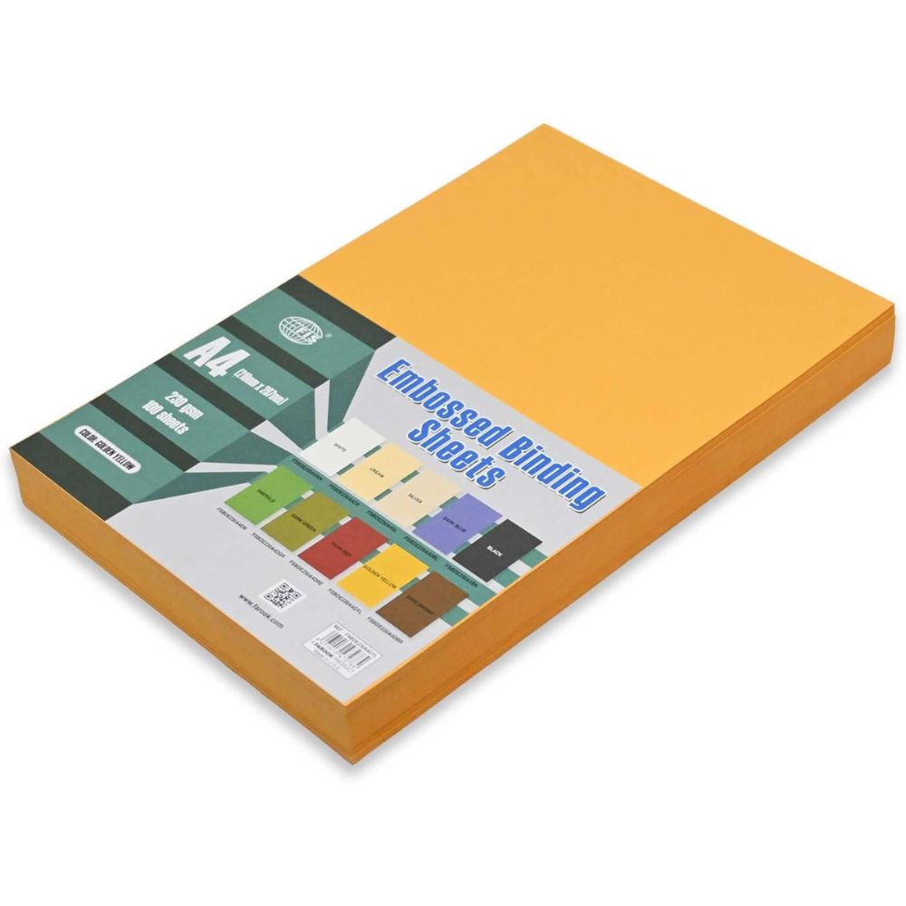 A4 Size Binding Covers Binding Sheets 230 Gram (Pack Of 100)