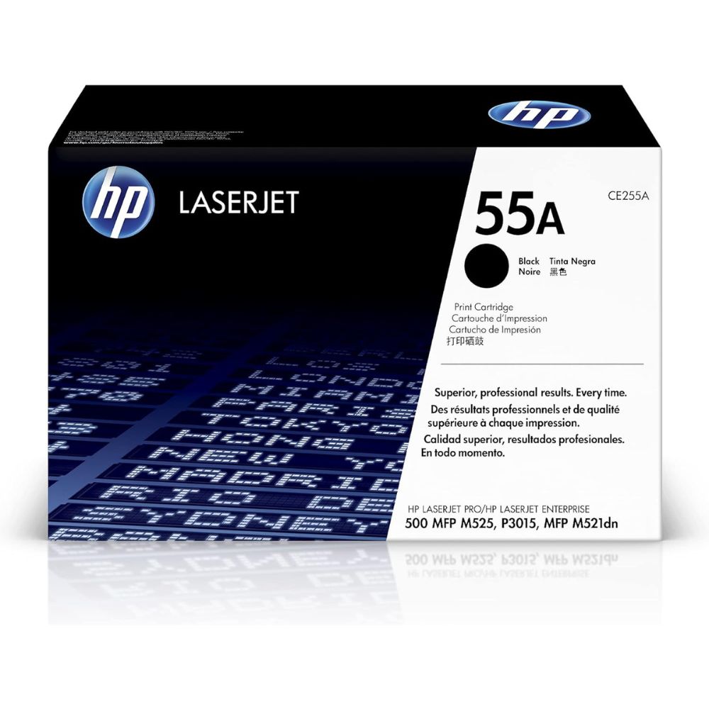 HP 55A Black Original LaserJet Toner Cartridge