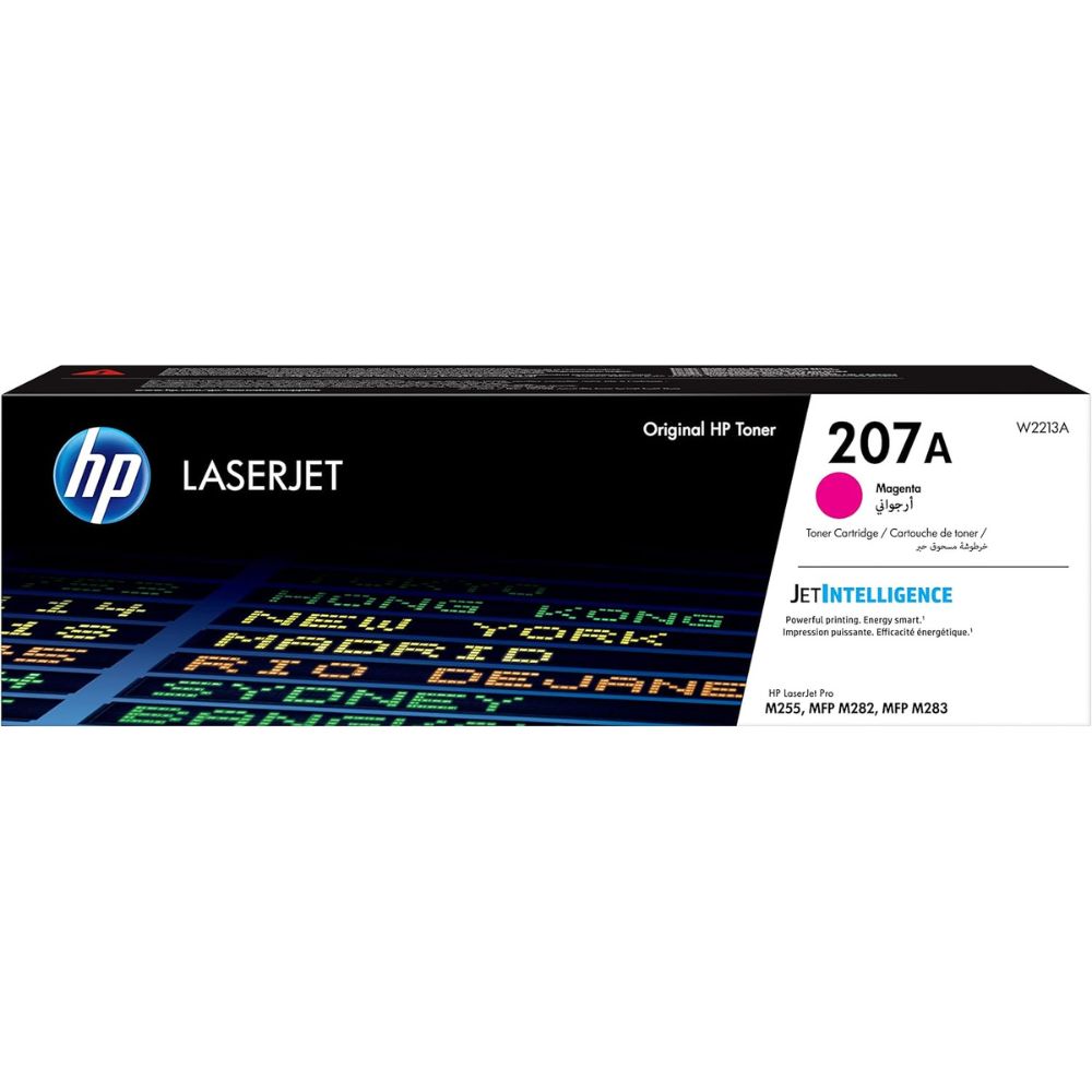 HP 207A Original Cartridge Black Cyan Magenta Yellow