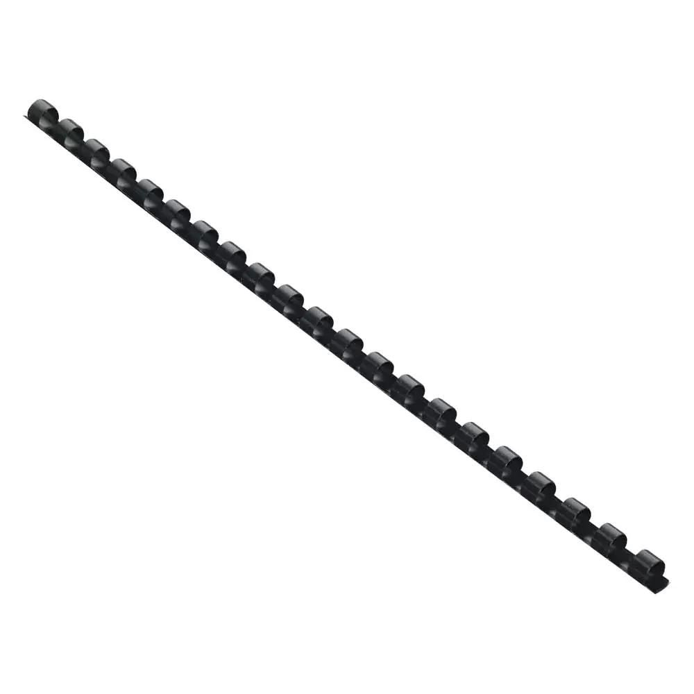 8 mm A4 Plastic Binding Rings 100 Pcs Black