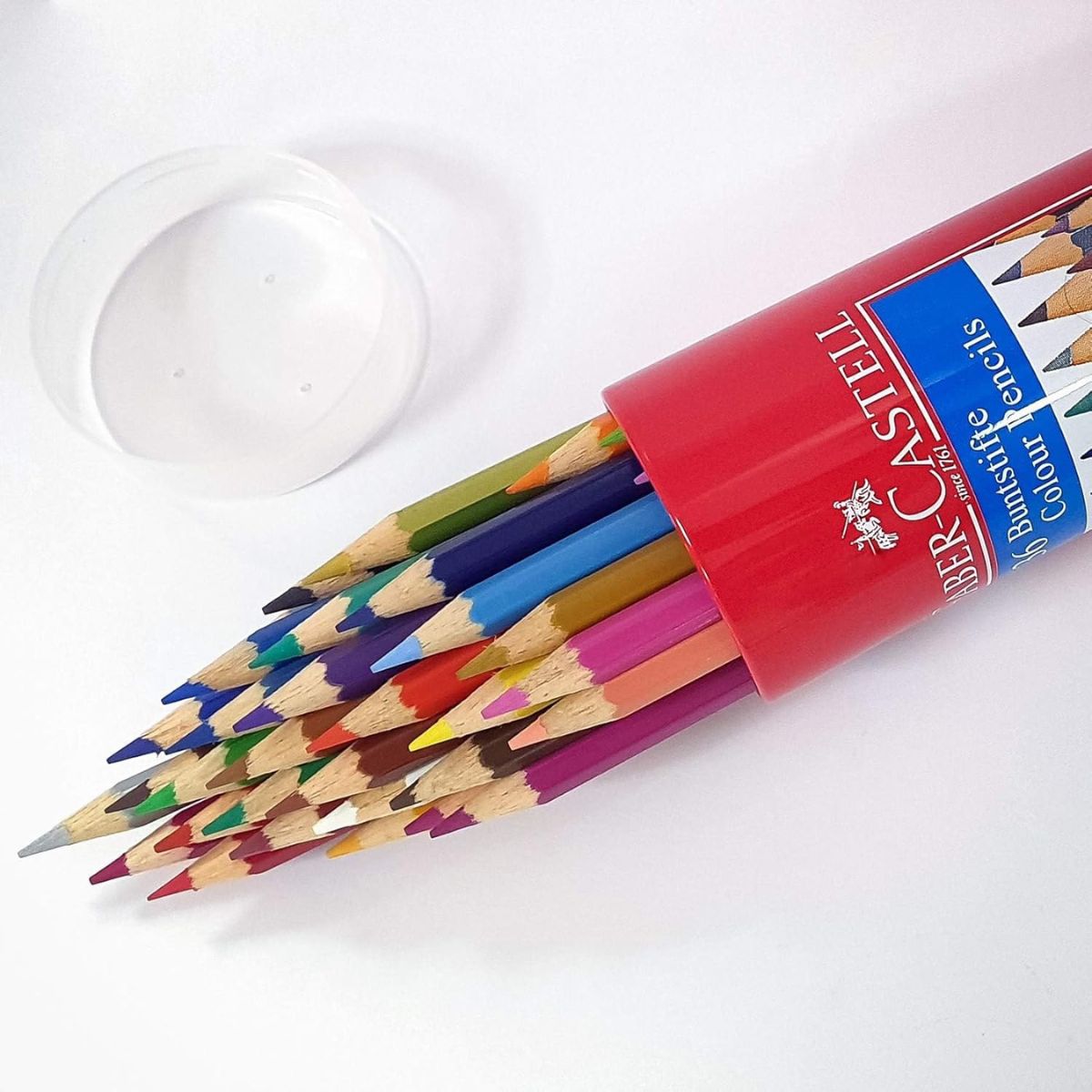 Faber Castell Colour Pencil 36 Colour Round Tin