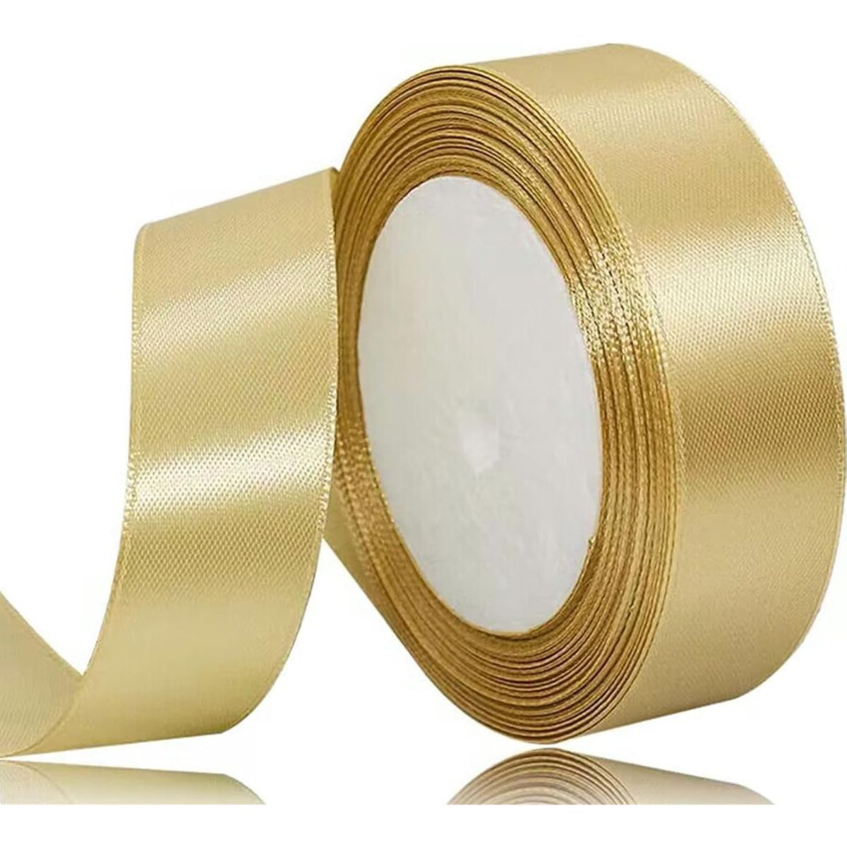 Double Face Satin Ribbon 1 Inch x 25 Yards Fabric Satin Ribbon for Gift Wrapping, Crafts