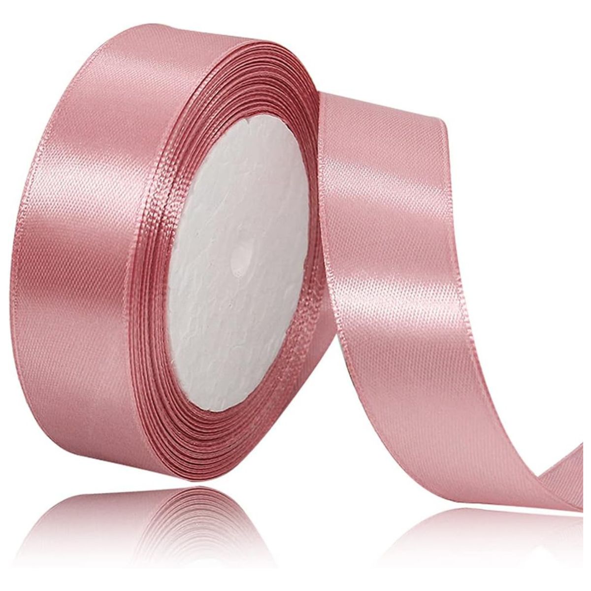 Double Face Satin Ribbon 1 Inch x 25 Yards Fabric Satin Ribbon for Gift Wrapping, Crafts