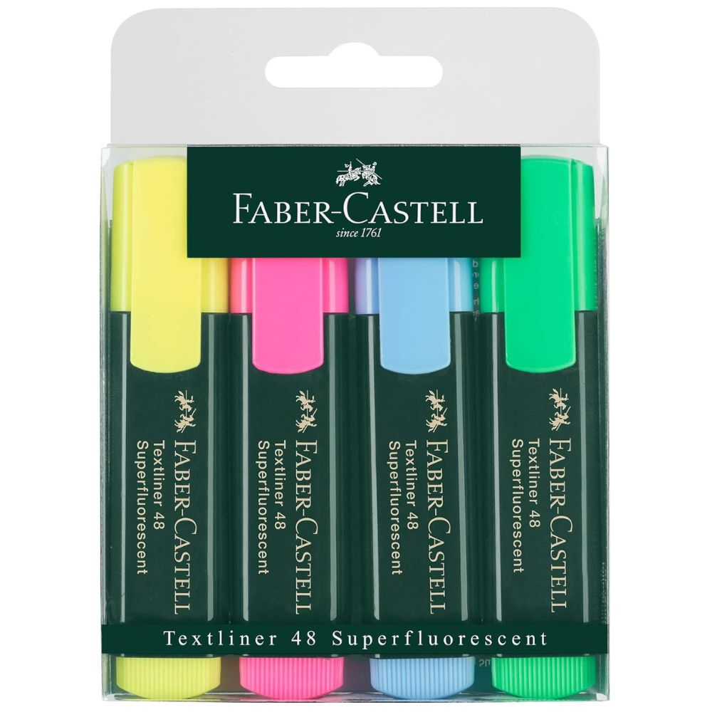 Faber Castell Classic Highlighter Pack Of 4