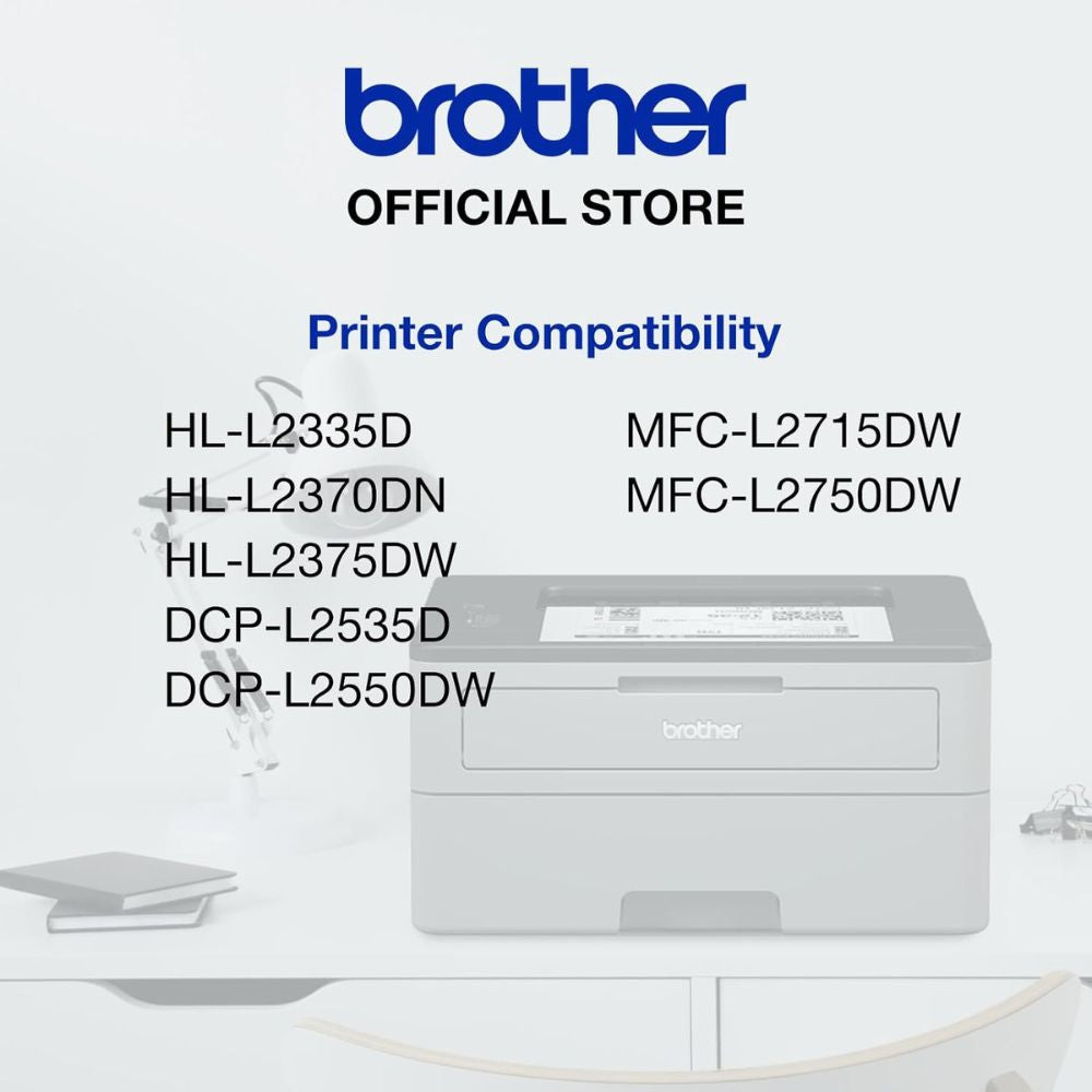 Brother Orignal TN2455 Standard Yield Black Ink Printer Toner Cartridge
