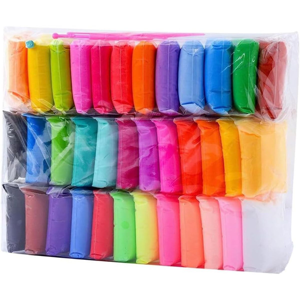 Modeling Clay Air Dry DIY Ultra Light Molding Clay, 36 Colors Boucning Clay