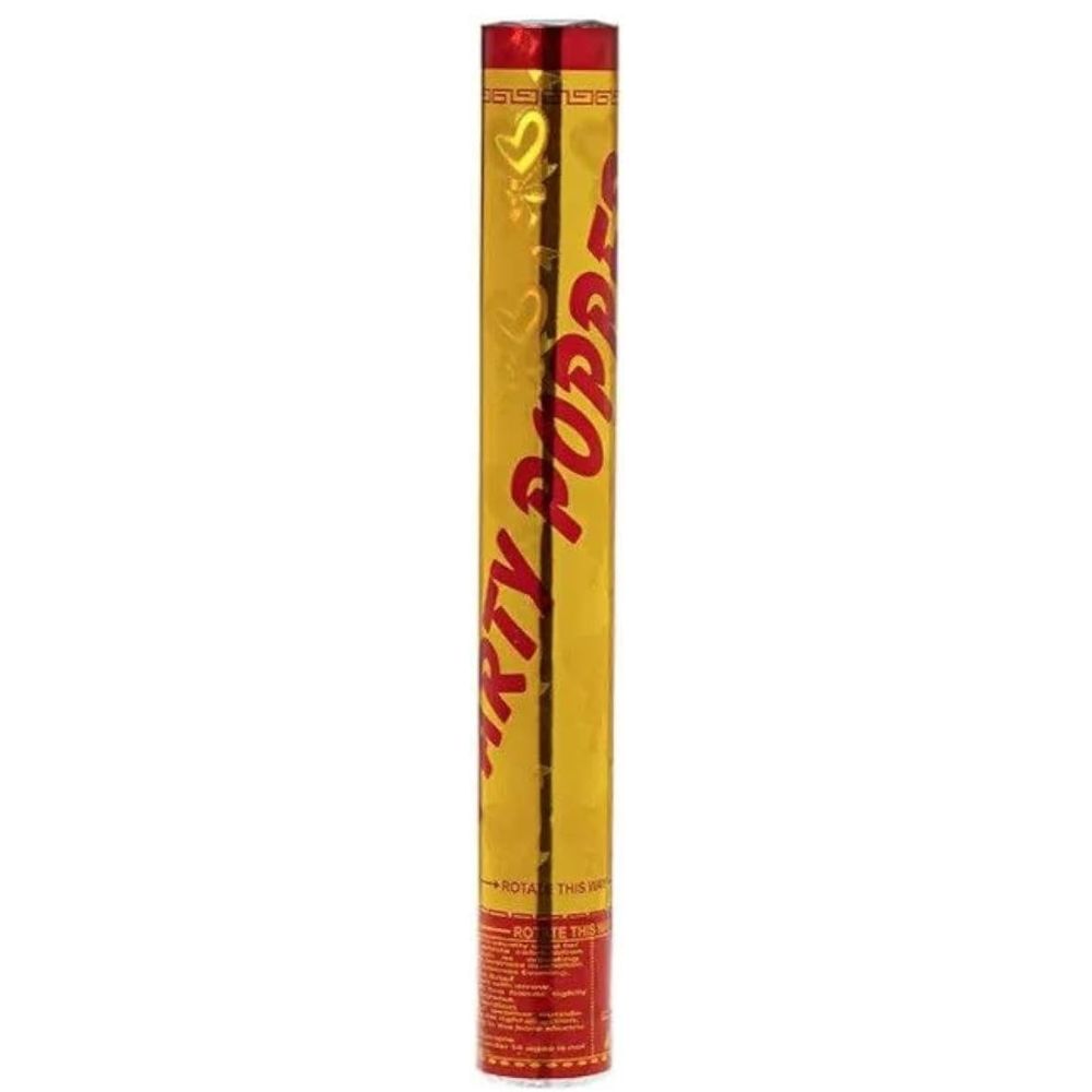 Party Poppers with Colorful Confetti 30cm