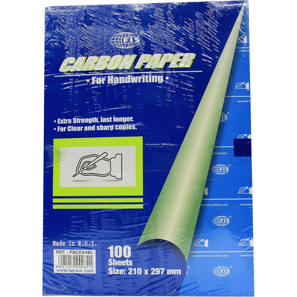 Carbon Paper Tracing Paper A4 (Pack OF 100) Blue & Black