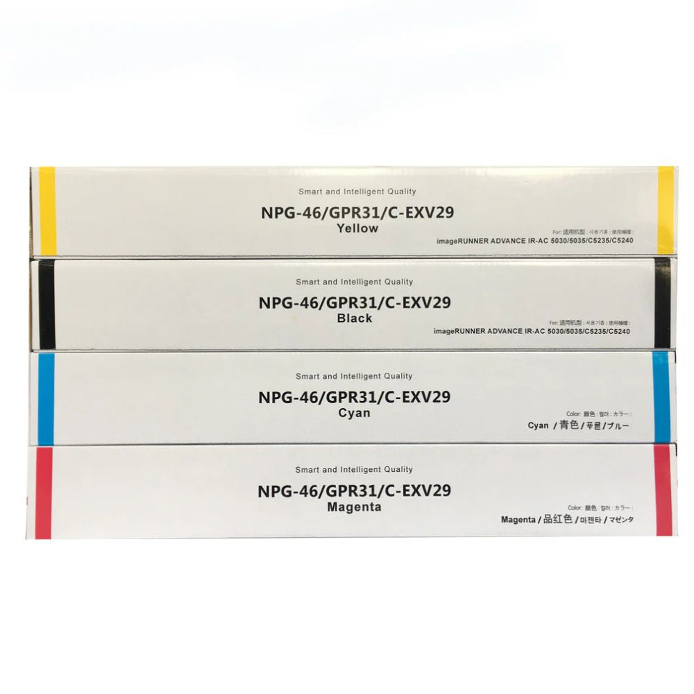 CEXV29 Color Toner Cartridge for Use in IR Adv C5030 C5035 C5235 C5240