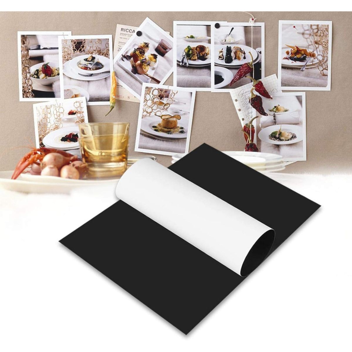 Magnetic Sheet, 10Pcs A4 Flexible Magnetic Inkjet Printing Sheet Printable Photo Paper Glossy Paper