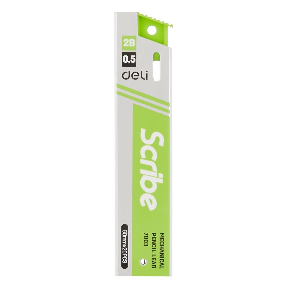 Mechanical Pencil Leads Deli Scribe, 0.5 mm Tip Size