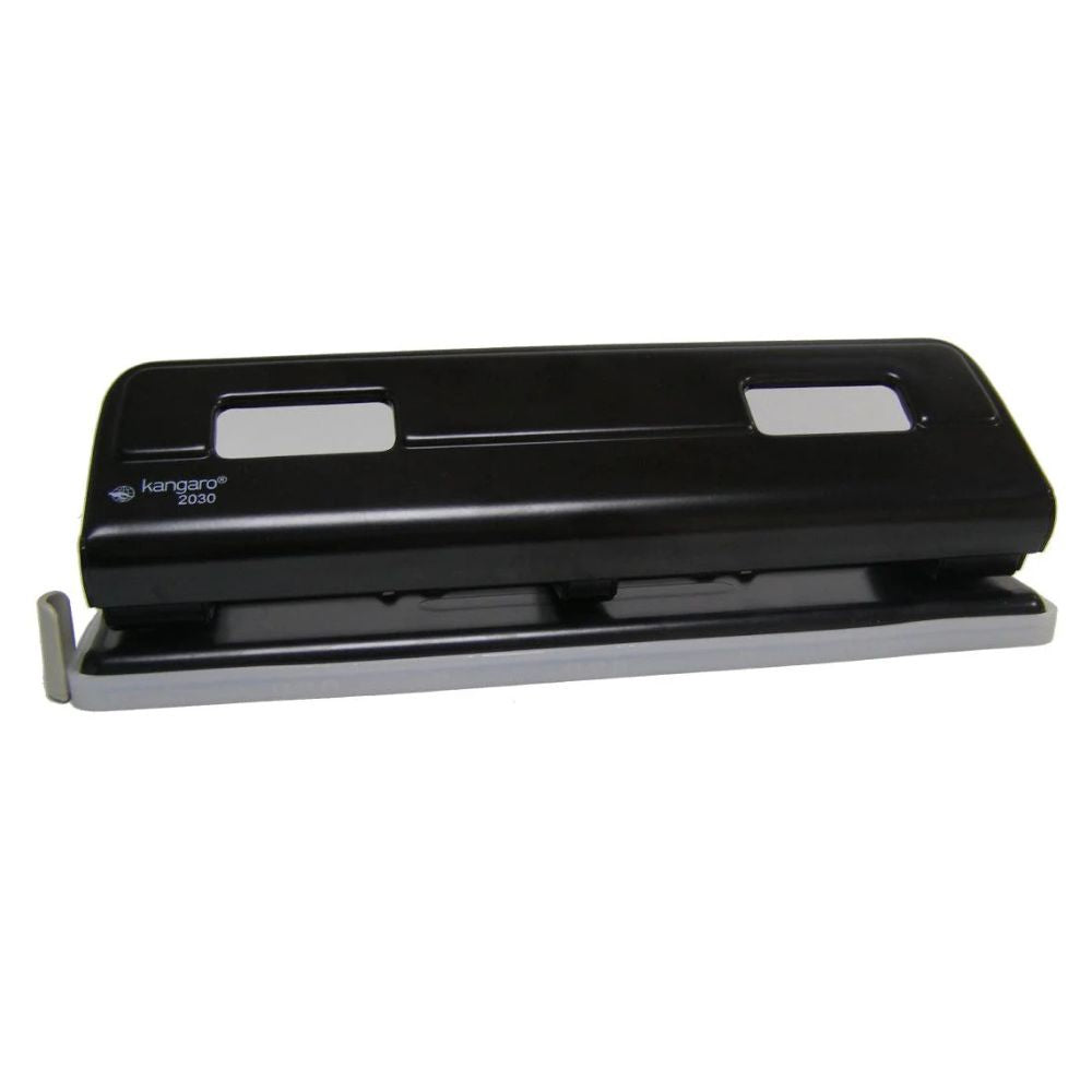 Kangaro 3 Holes Puncher 2030, Heavy Duty, 16 Sheets Capacity