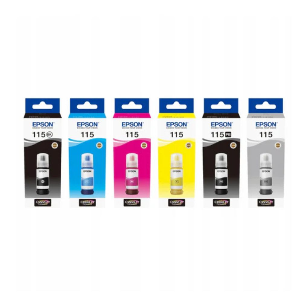 Epson 115 ink set for Epson L8160, L8180 printers