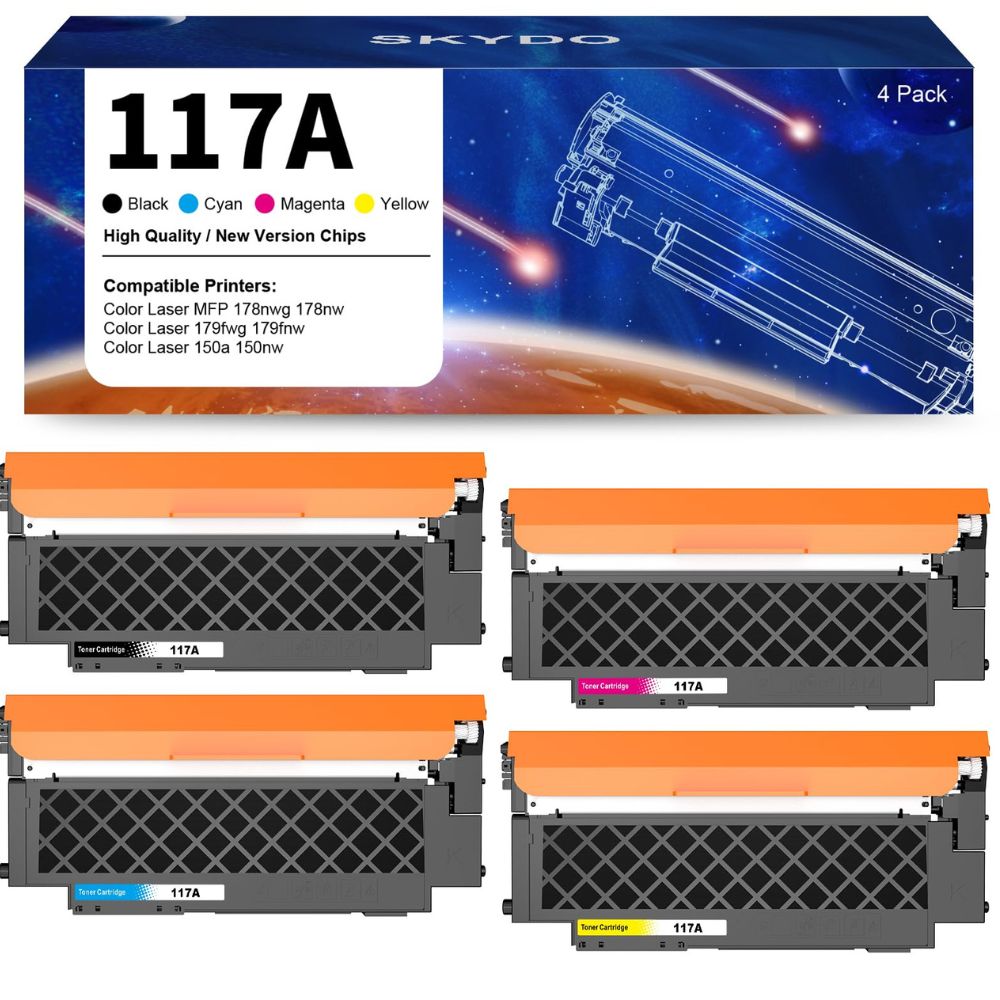117A 4-color set Toner Cartridges for HP Colour Laser 150 MFP178 MFP179