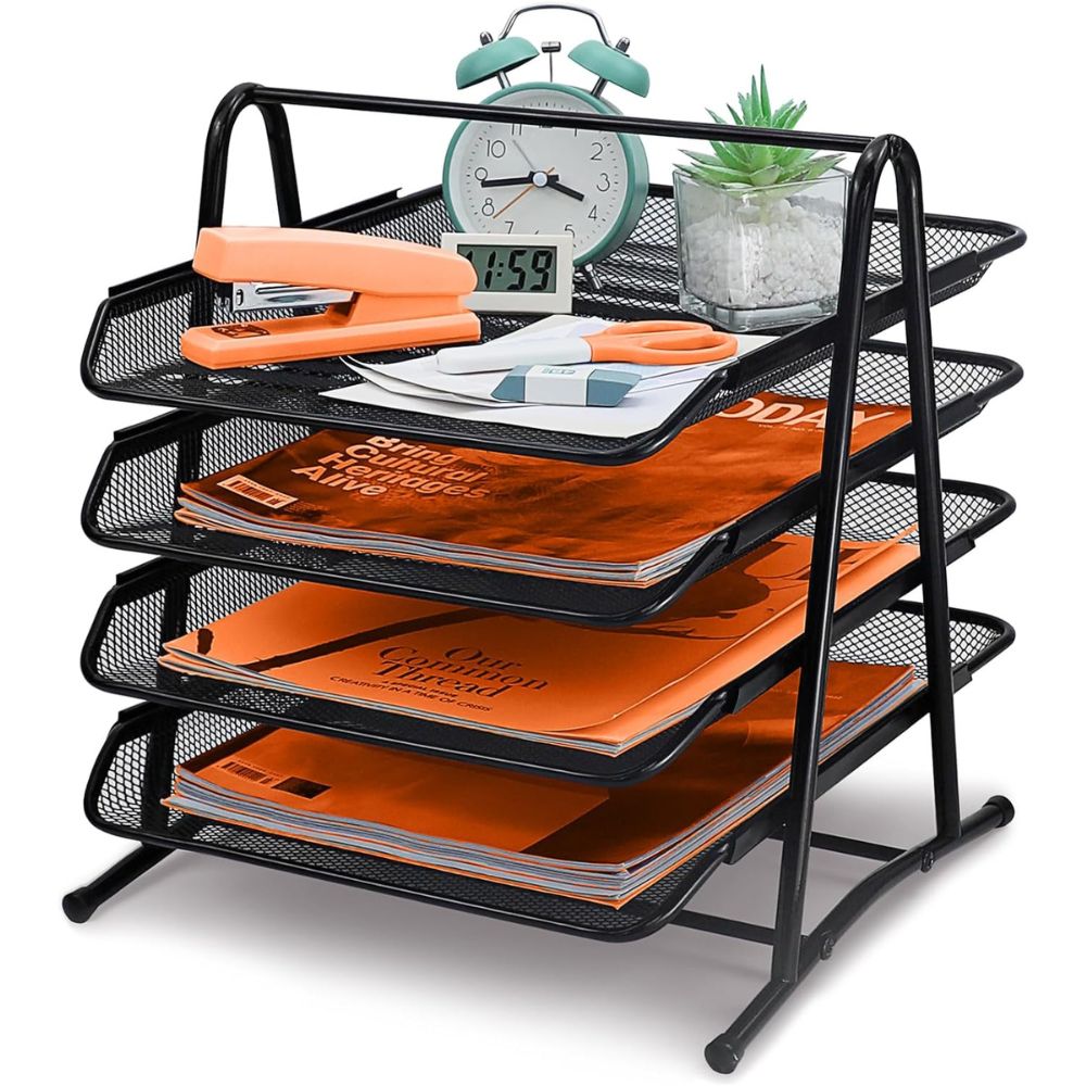 4 Tiers Letter Tray / Desk Organizer