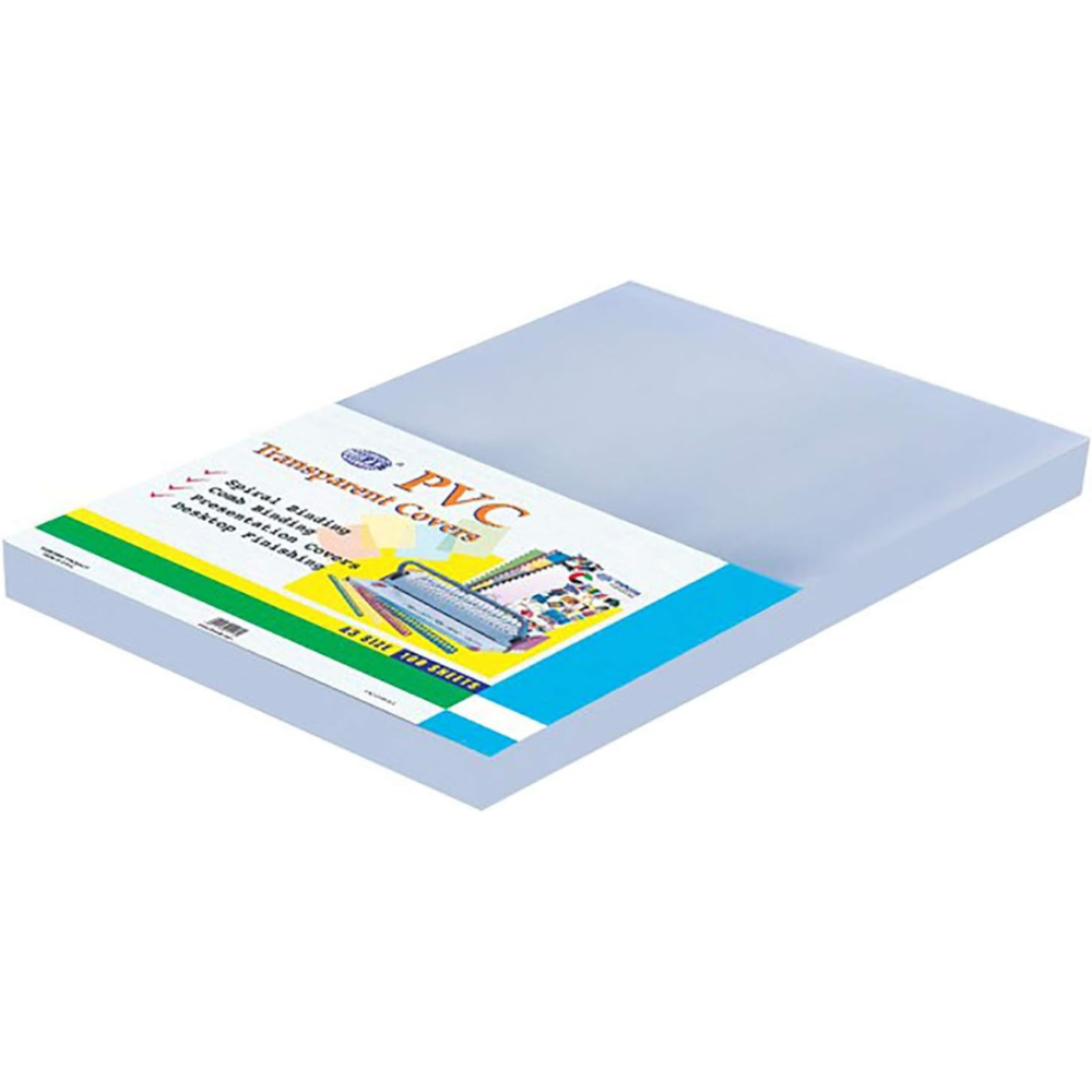 Binding PVC Sheets Clear 100 Sheets In Packet A4, A3, A5