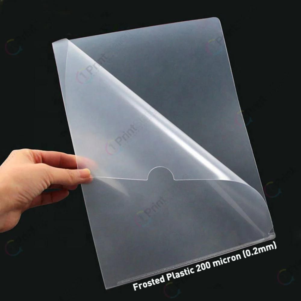 L Shape PVC Folder Pack Of 12