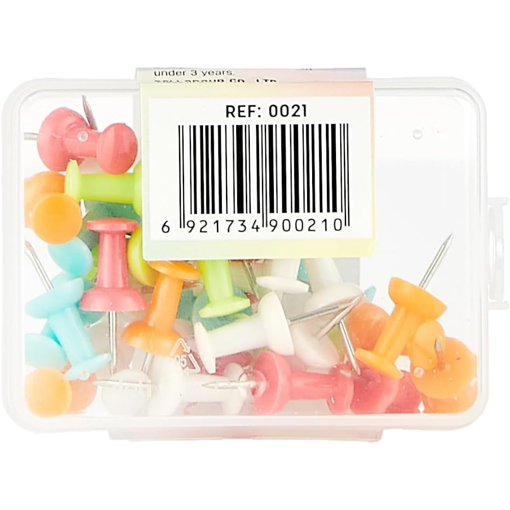 Thumb Pins Push Pins Drawing Pins Coloured
